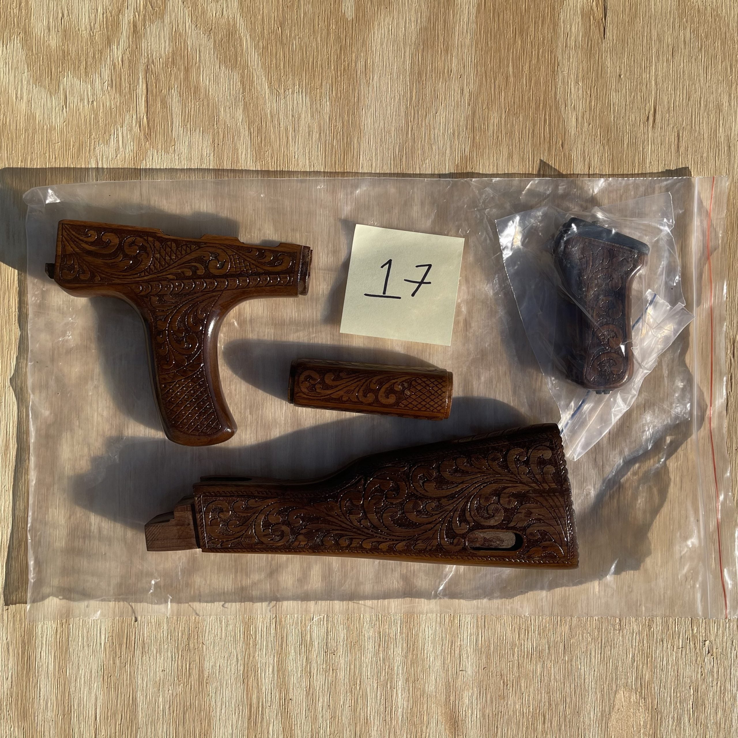 Custom Hand-Carved AK Stocks - Stock 17 image