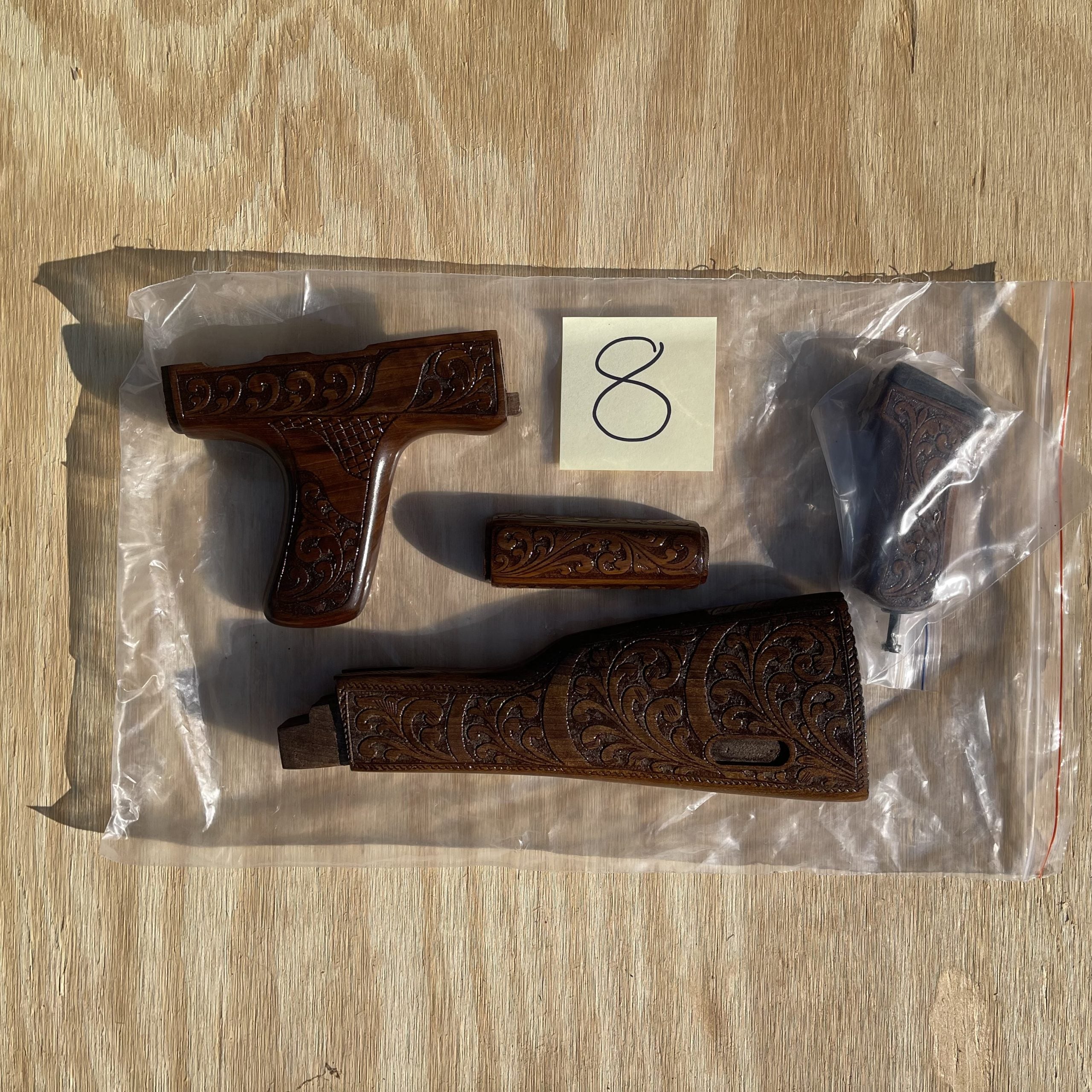 Custom Hand-Carved AK Stocks - Stock 8 image