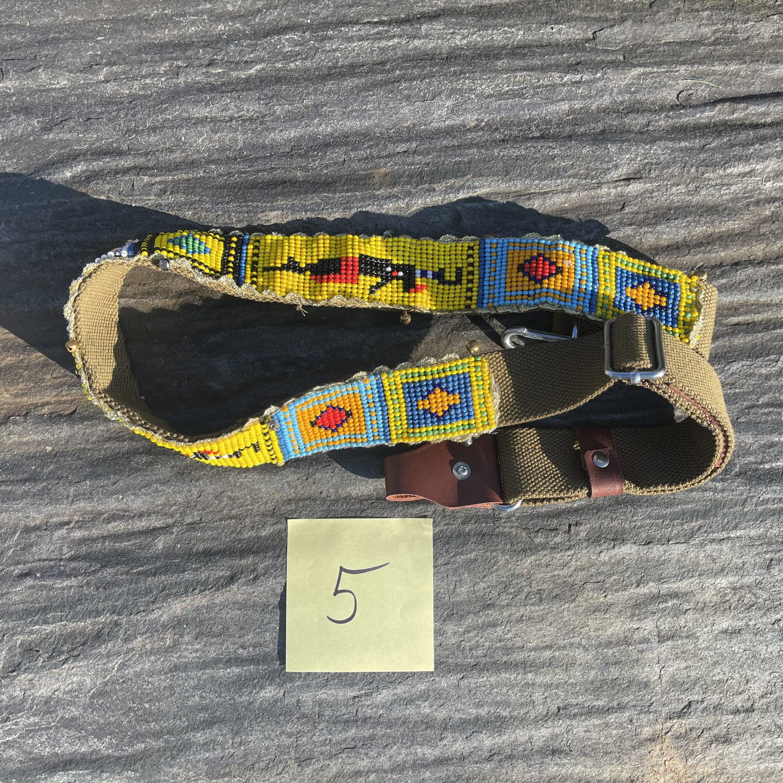 Custom Hand-Beaded Rifle Slings - Sling 5 image