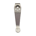 Silver Titanium Pocket Clip