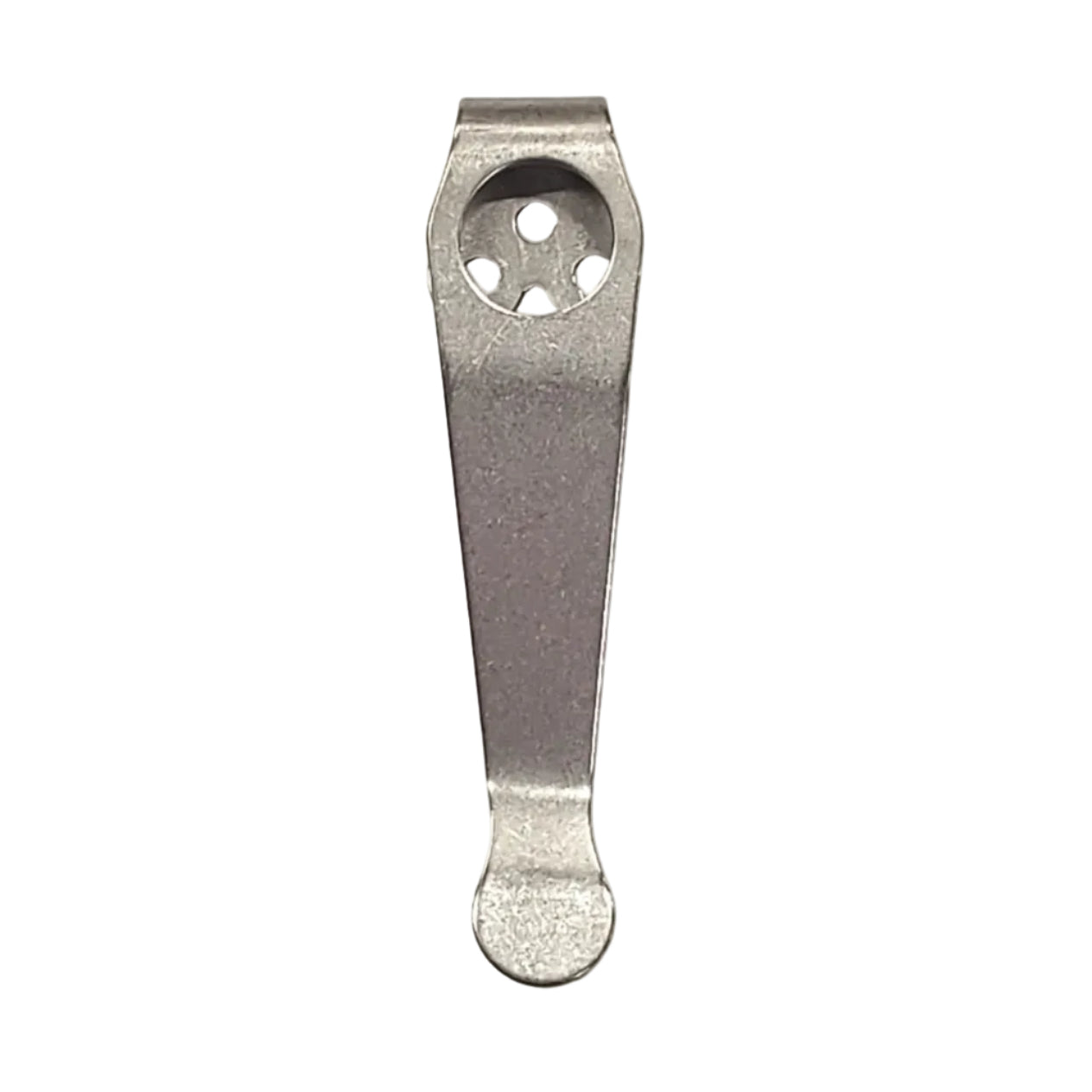 Silver Titanium Pocket Clip