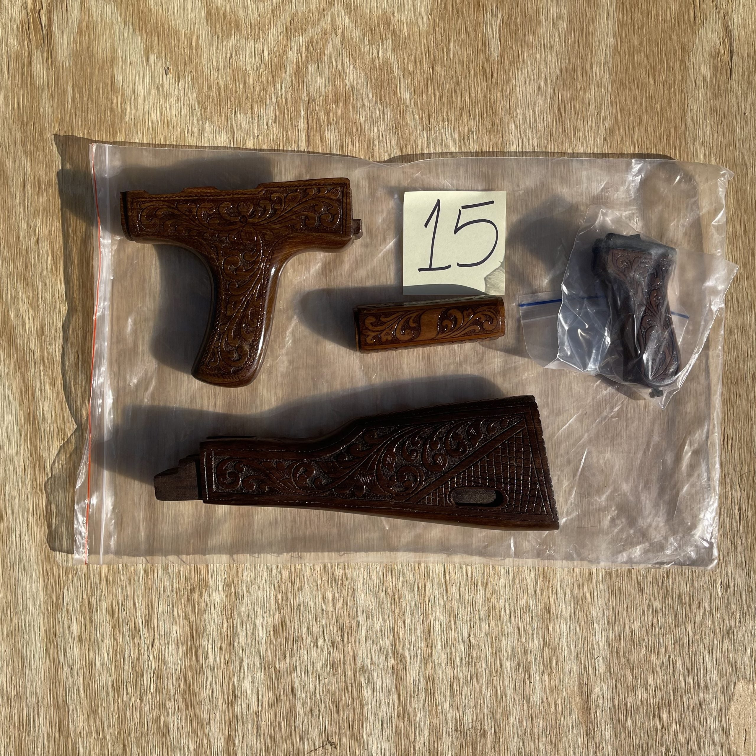 Custom Hand-Carved AK Stocks - Stock 15 image