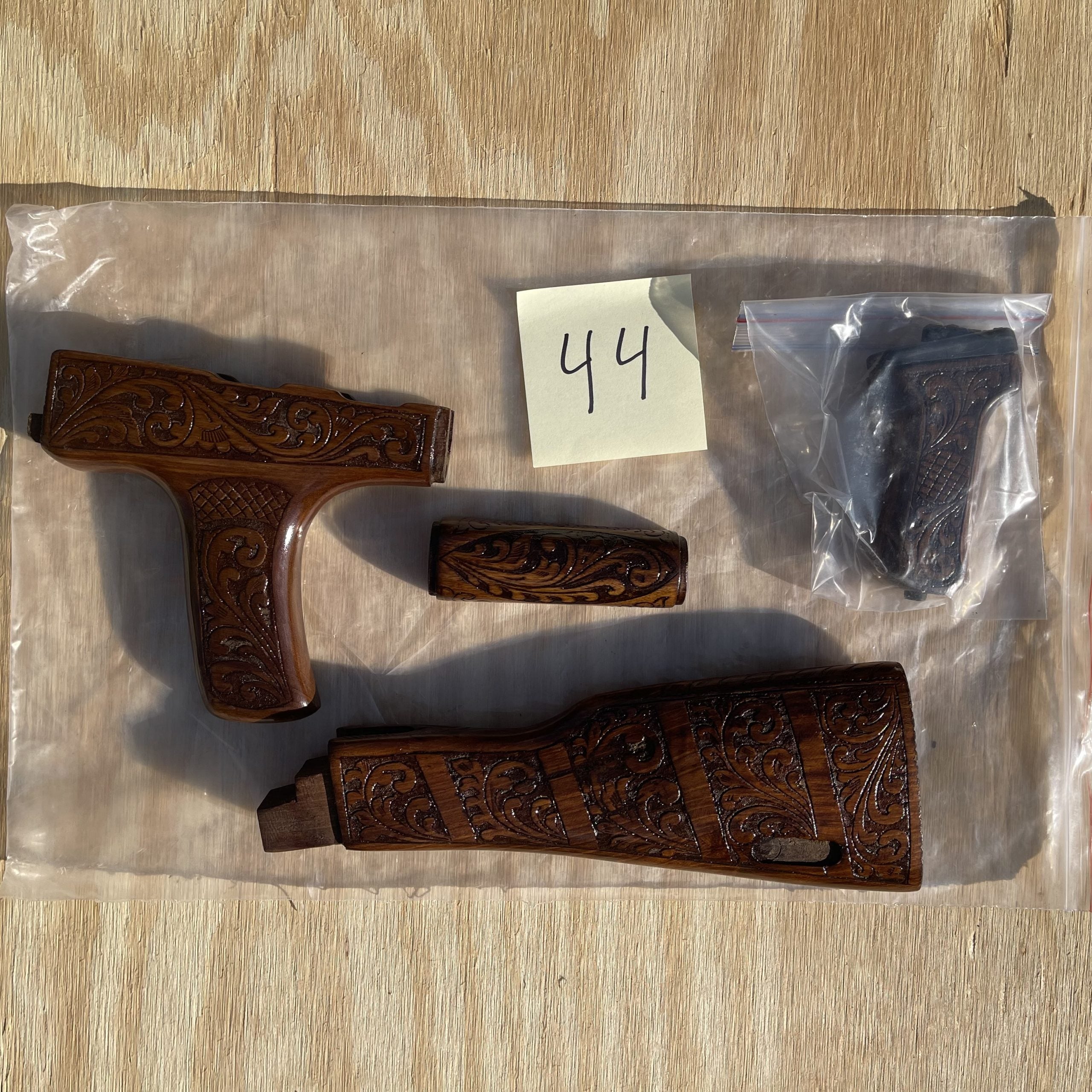 Custom Hand-Carved AK Stocks - Stock 44 image