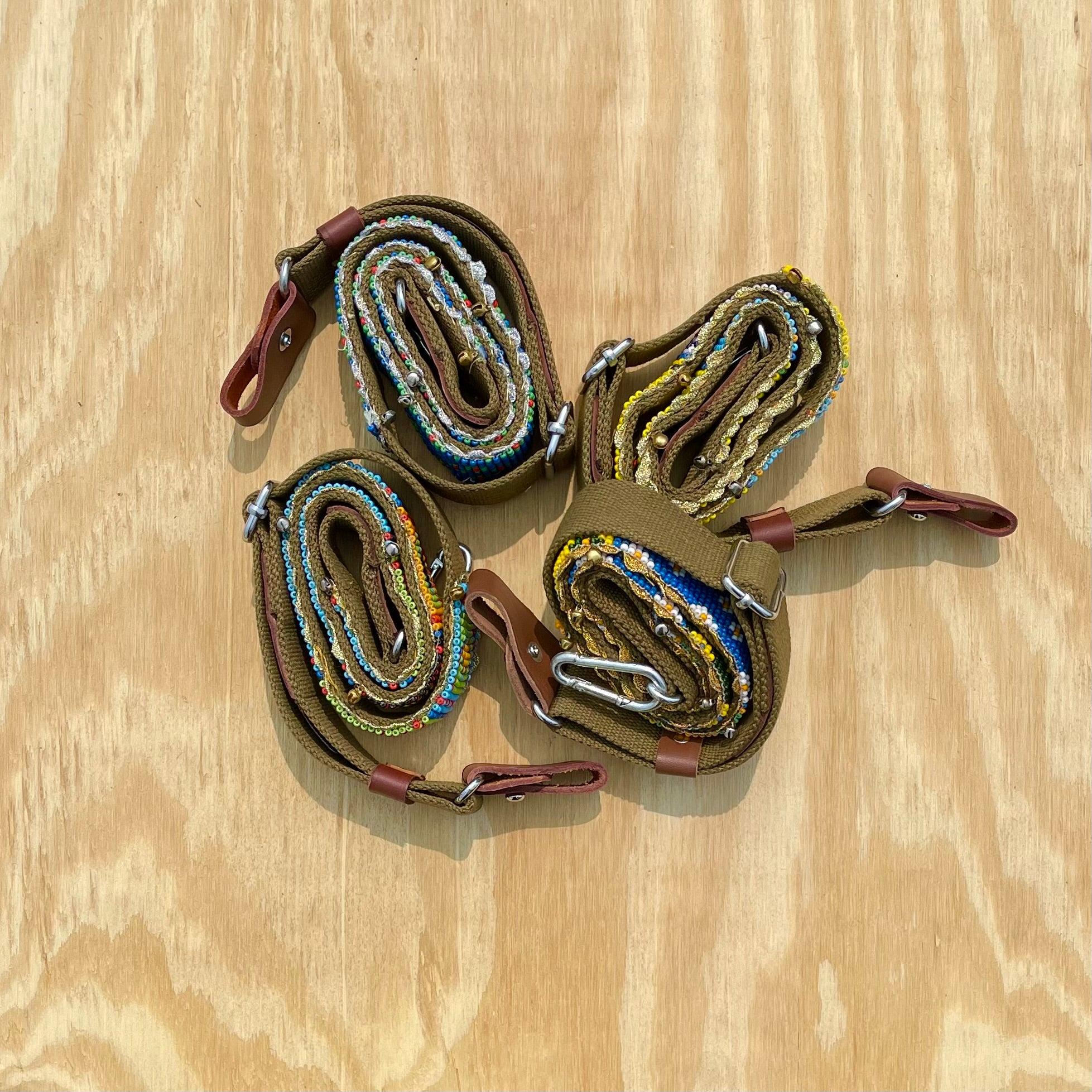 Custom Hand-Beaded Rifle Slings image 0